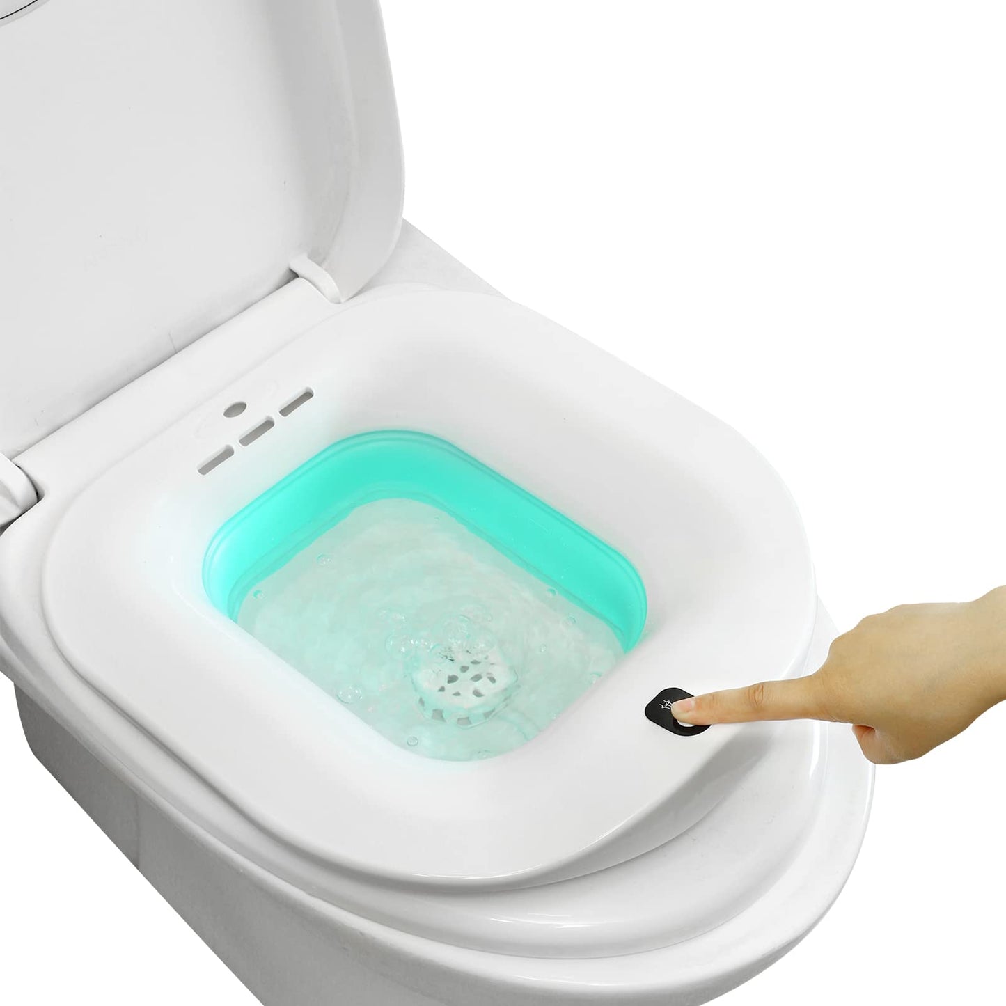 Electric Sitz Bath- Foldable Postpartum Care Basin，Sitz Bath Tub for Soothes and Cleanse Vagina & Anal Hemorrhoids and Perineum TreatmentSuitable for Women Maternity Pregnant Women Elderly