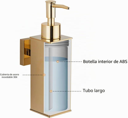 Dispositivo de Sabonete Premium em Aço Inoxidável